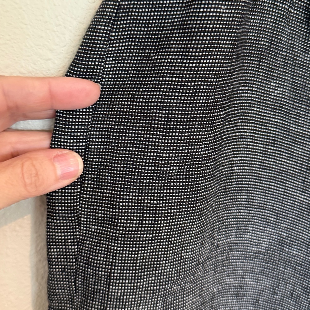 Eileen Fisher Organic Linen Tweed Cropped Pants XL - Picture 5 of 8